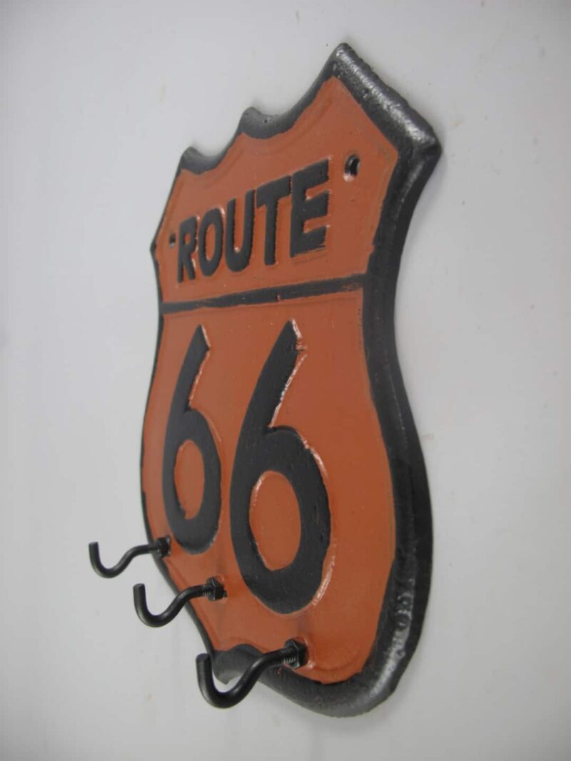 Schlüsselbrett Route 66, Gusseisen 3