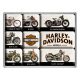 Harley-Davidson Magnet-Set (9-tlg) 1