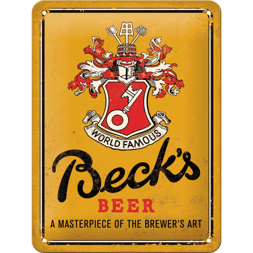 Bremer Beck´s s Bier grüne Flasche hier Becks Beer