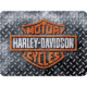 tolles und sehr stabiles geprägtes Blechschild der Kultmarke Harley-Davidson, lizenziert 15 x 20cm