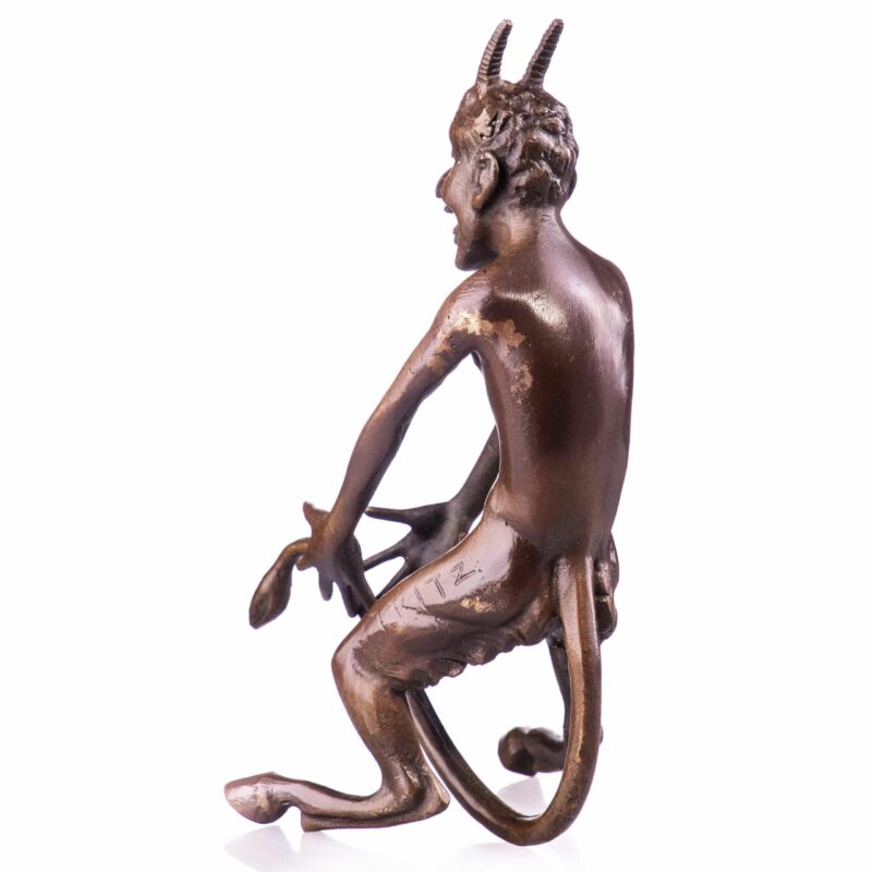 Wiener Bronze hämischer Faun