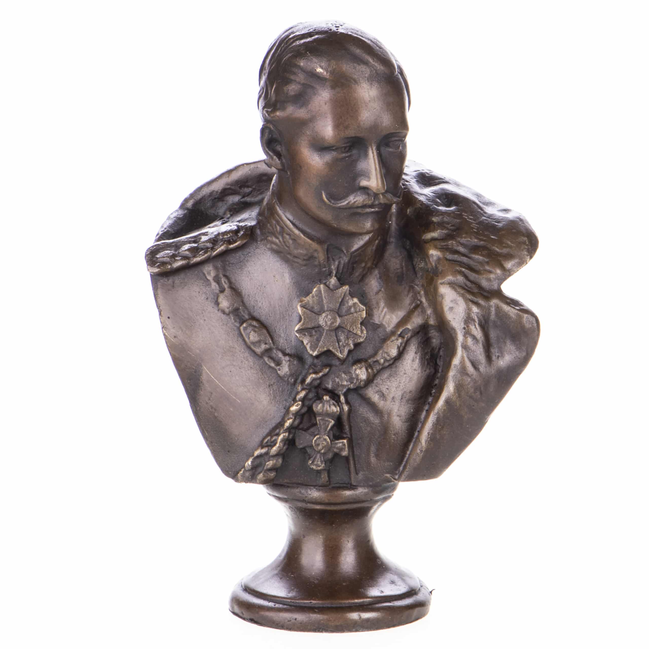 Bronze Büste Kaiser Wilhelm der 2.