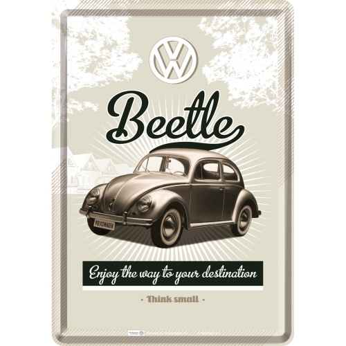 VW Retro Beetle, Käfer, Knutschkugel, 15 x 20 cm