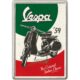 tolles Werbe - Blechschild "Vespa - The Italian Classic" 20 x 30cm