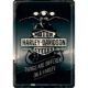 lizenzierte Blechpostkarte "Harley-Davidson - Timeless Tradition" 14 x 10 cm