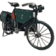 tolles nostalgisches Fahrrad als Blechmodell L/B/H 30,5 x 10 x 17,3 cm