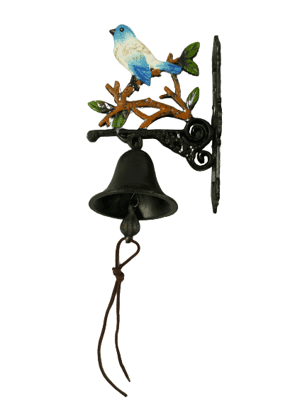 Wandglocke, Türglocke Gusseisen, "Vogel", Höhe ca. 21cm,Vintage, nostalgisch
