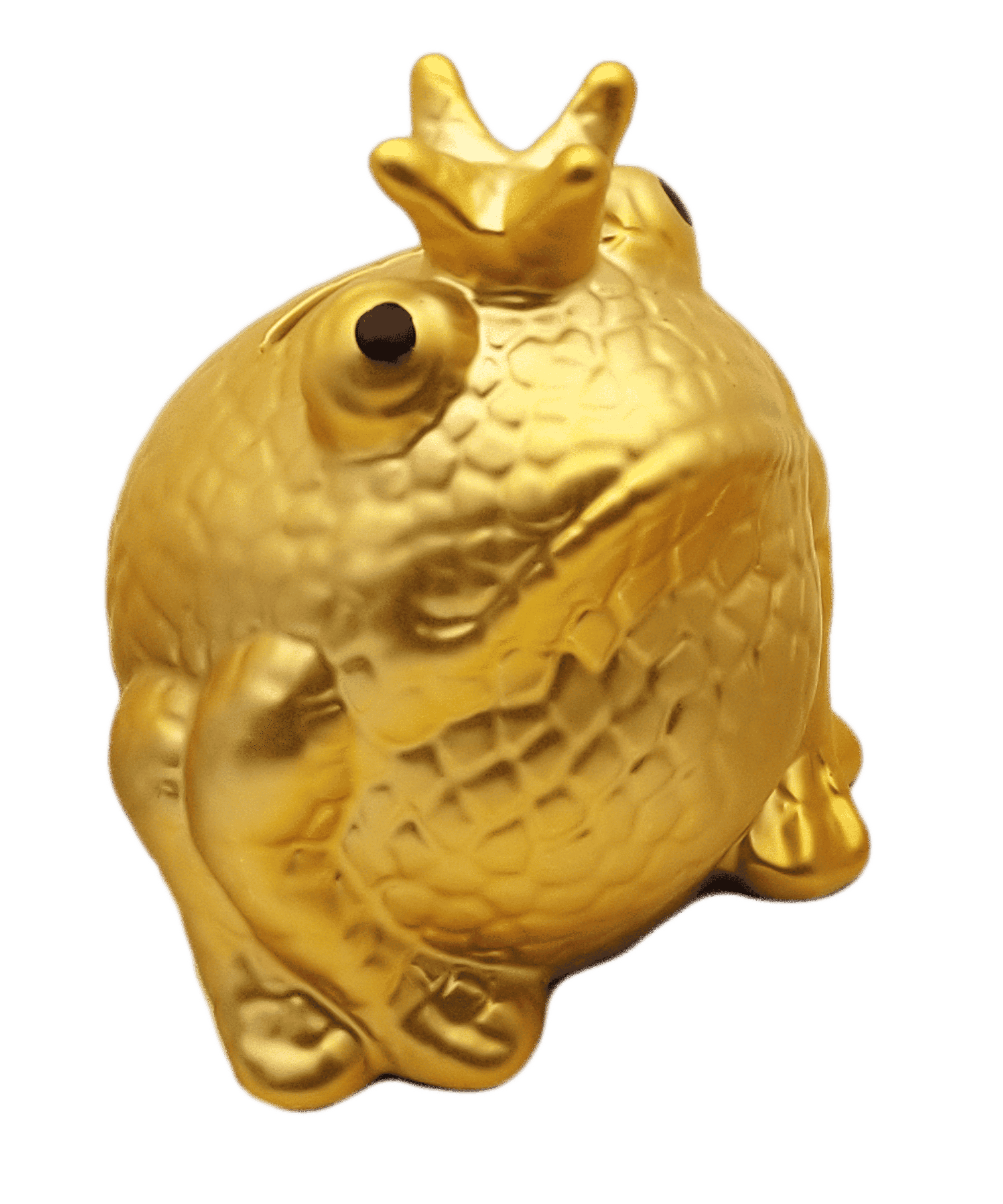 PommePidou - exklusive Spardose "Frogmania" Gold