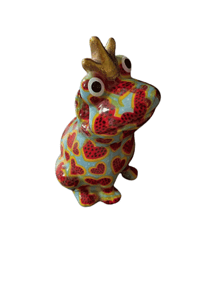 Pomme Pidou - exklusiver Brillenhalter Frosch "Theo" H. 13 cm