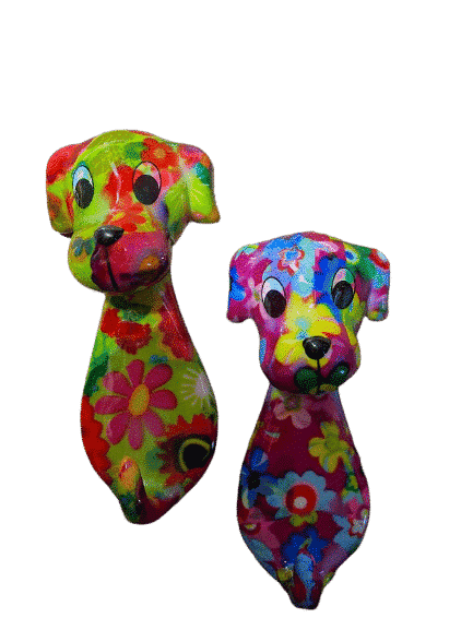 Pomme Pidou Kleiderhaken Set Hund Bruno verschiedene Farben