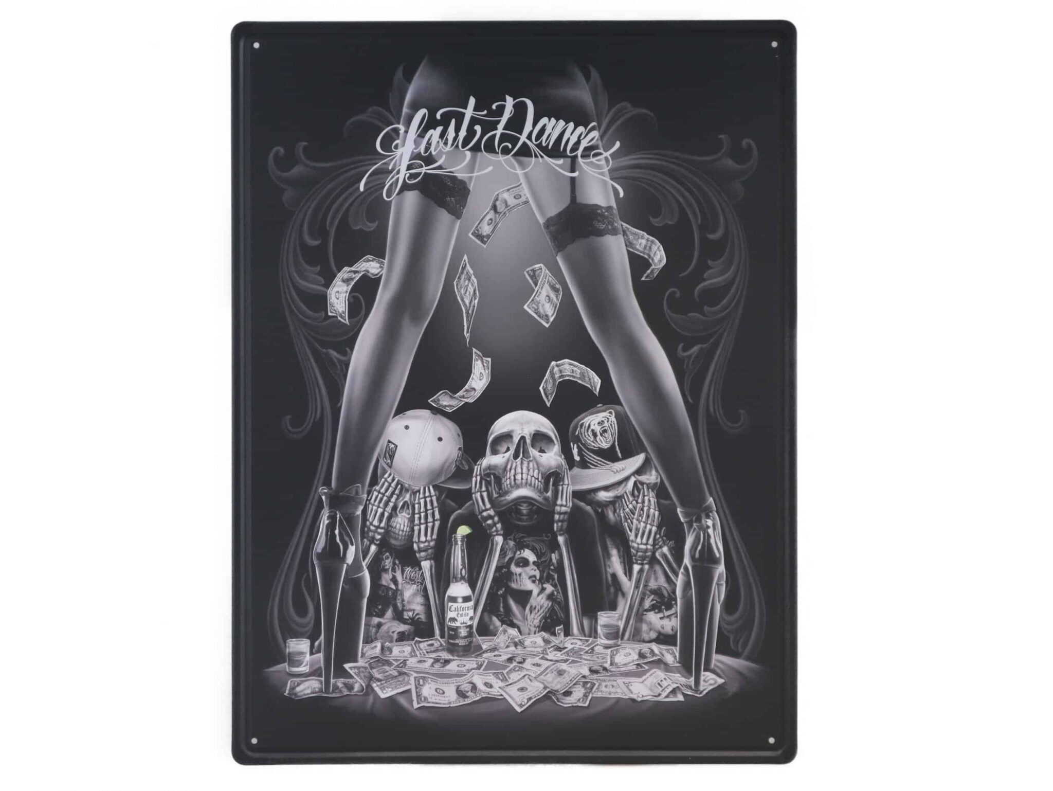 Blechschild, Wandschild Last Dance Retro 40 x 30 cm 2 tolles Blechschild, Wandschild Last Dance Retro 40 x 30 cm