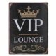 tolles großes Blechschild, VIP Lounge Menü Retro 40 x 30 cm