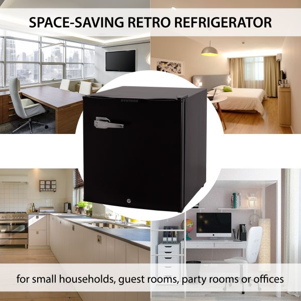 Syntrox 50 Liter Retro Hotel Kühlschrank Minibar Minikühlschrank