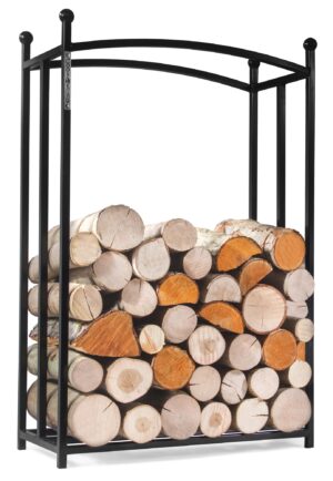 Handgefertigtes Kaminholzregal BERRY 90 x 60 x 20 cm