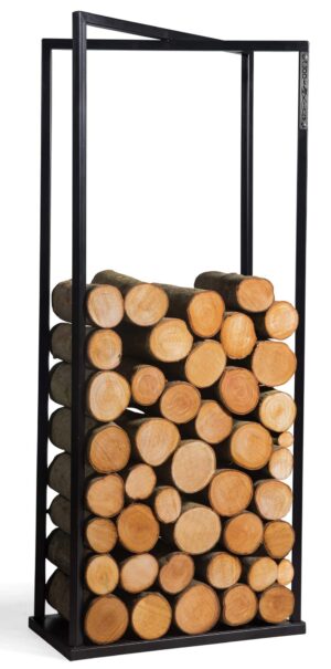 Handgefertigtes Kaminholzregal LUIS 120 x 40 x 20 cm