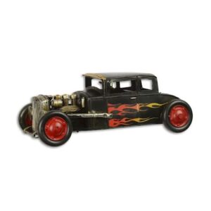 Blechmodell HOT Rod Oldtimer USA Custom Car Blechauto 32 x 16 x 12 cm