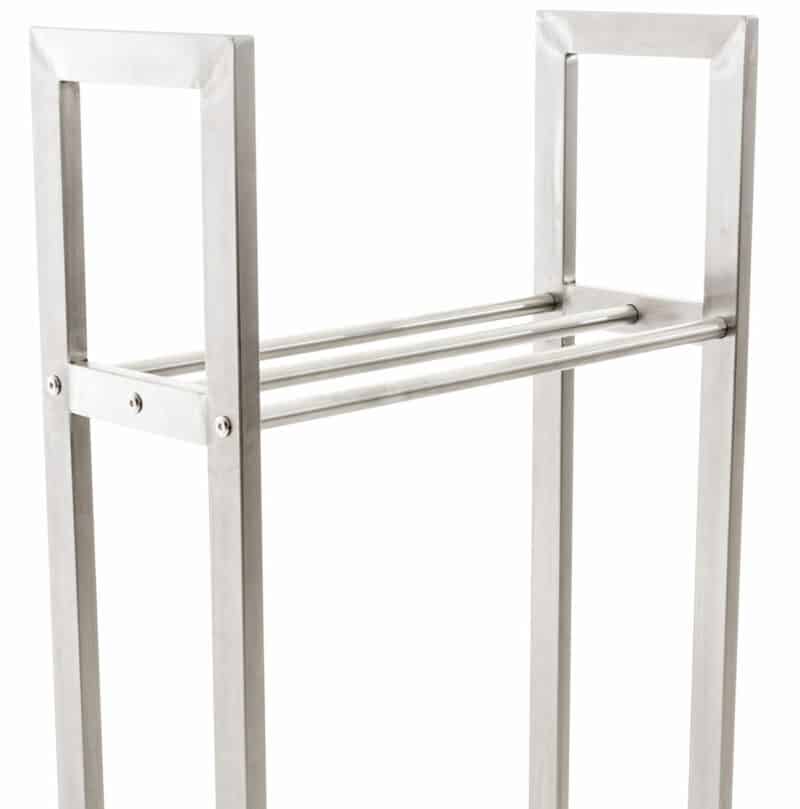 Kaminholzständer Snow 100x60x25 , edelstahl