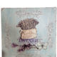 Blechschild Lavendel Lavender Shabby Vintage 30 x 30 cm