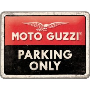 genial Blechschild MOTO GUZZI Parking Only Kultmarke 20 x 15 cm