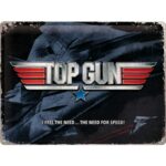 Blechschild Maverick Top Gun The Need for Speed 30 x 40 cm