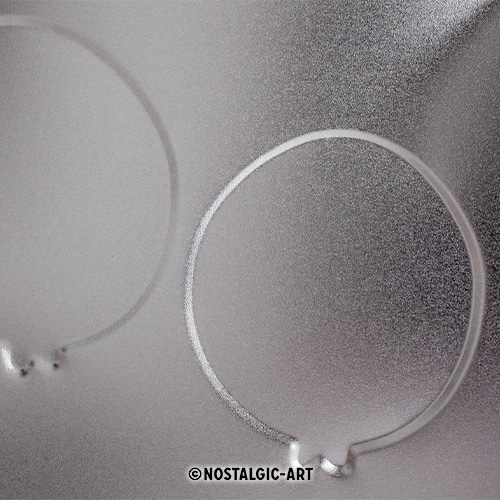Nostalgic-Art Retro Blechschild You and Me Geschenk-Idee Liebe Luftballoon 15 x 20 cm