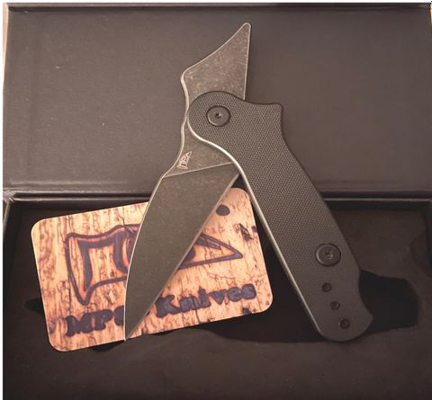 MPS-Knives TECKEL Friction Folder G10 Schwarz